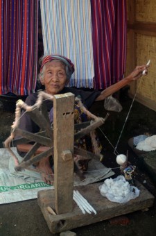 Old Woman and the Spinning Wheel