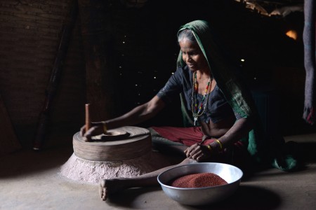 Woman at work