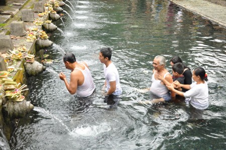 Bath in Temple