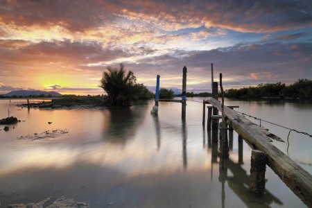 Traditional Bridges in the afternoon