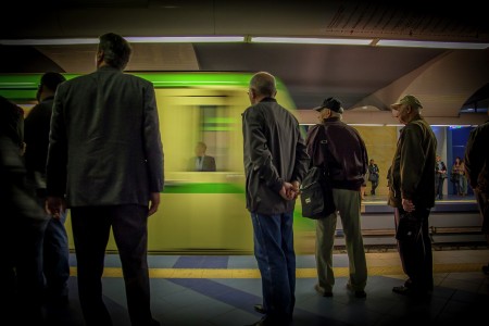 Going home in rush hour