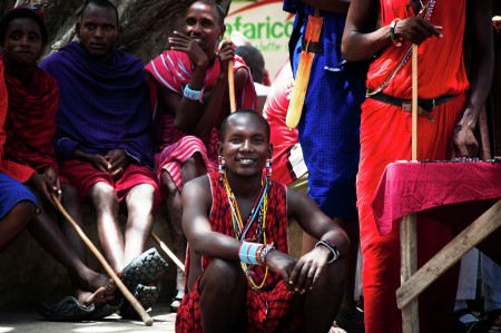 Happy Maasai