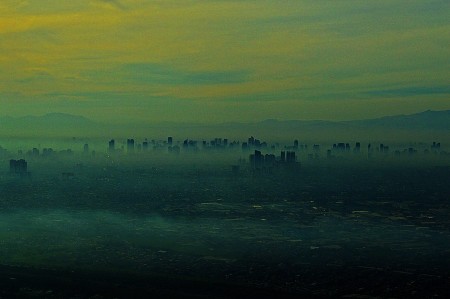Jakarta....berselimut kabut pagi