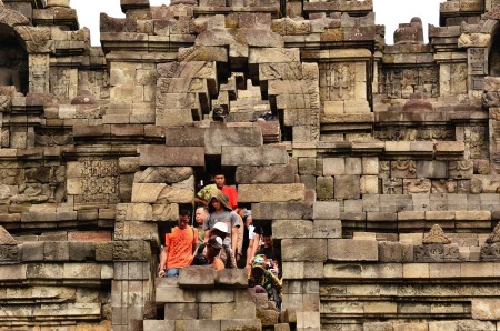 Borobudur Temple Wall