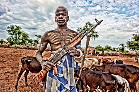 Mursi Warrior