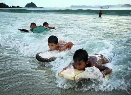 surfing