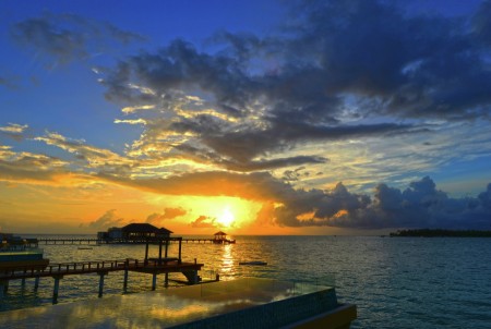 Sunrise on Ocean Villa
