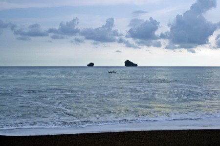 At Sea ...
