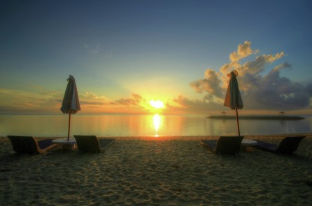 Sunrise at Sanur