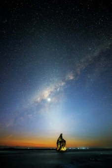 Milky way Above Tanjung Layar