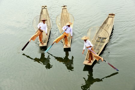rowing with leg