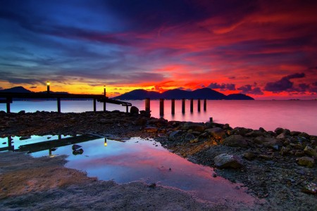 Burning Sunset