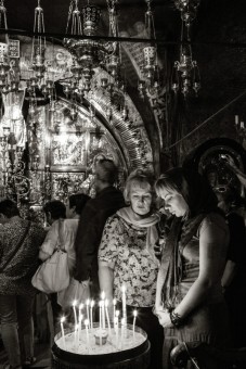 Pray at Golgotha