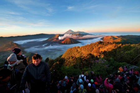 Sunrise at Mount Bromo