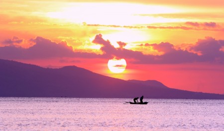 Sunset on Flores