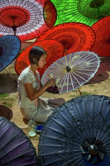 myanmar parasols