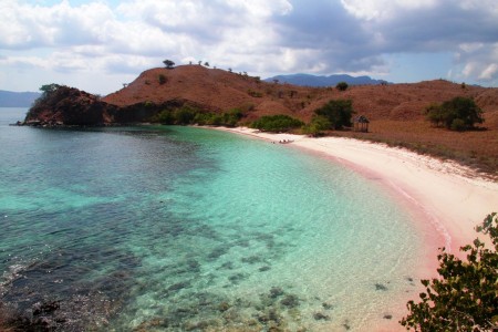 outstanding pink beach
