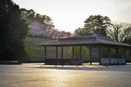 Sunset in Kanazawa Castle