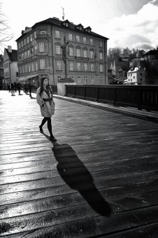 walking shadow