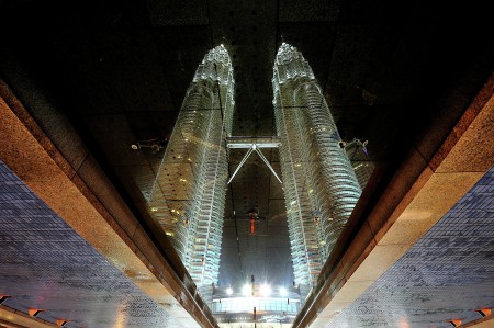 Mirror Of Petronas Building