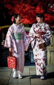 Girls in Kimono