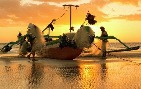 Merapikan Jaring