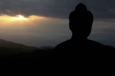 Sunset at Borobudur 2