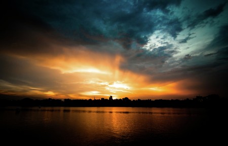 Sunset in Putrajaya