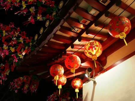 A Glimpse of a Temple