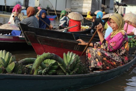 Floating Market - Banjarmasin (South Kalimantan)