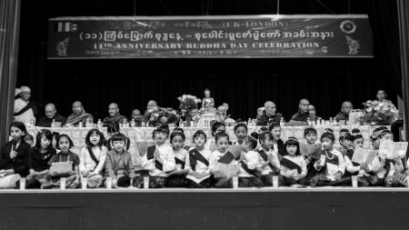 Buddha Day Celebration in London, UK