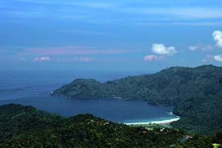 The Blue of Lenggoksono Beach