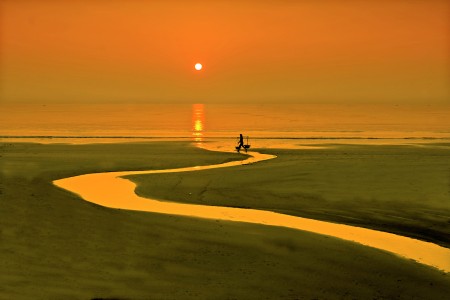 Alone with the sun