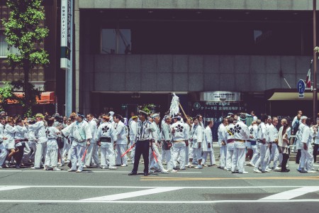 The march