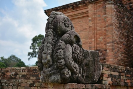 Makara of Muaro Jambi Temple