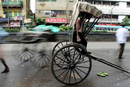 Hand Pulled Rickshaws of Kolkata