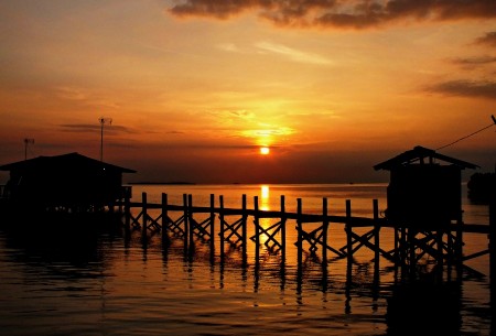 Sunrise From Tidung ISland