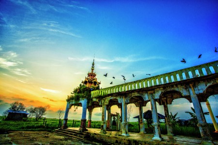 Temple From Village