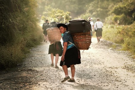 The Longji Carrier Lady