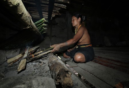 memasak sagu