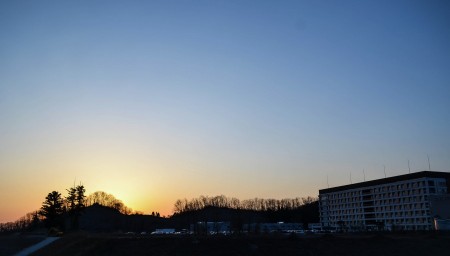 Sunset in Sakigake