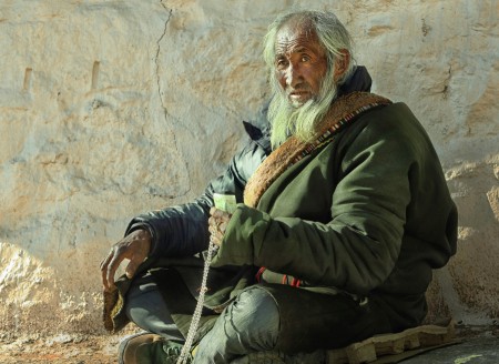 The Old Fakeer in Tibet