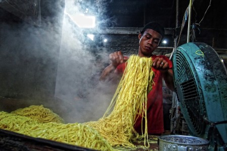 Mendinginkan Mie Glosor #2