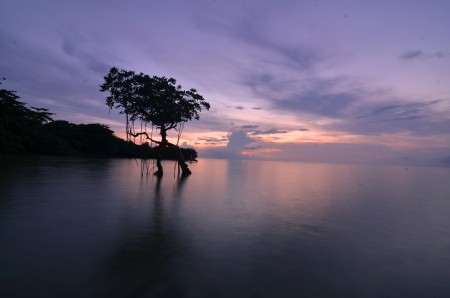 Senja di Pulau Biawak