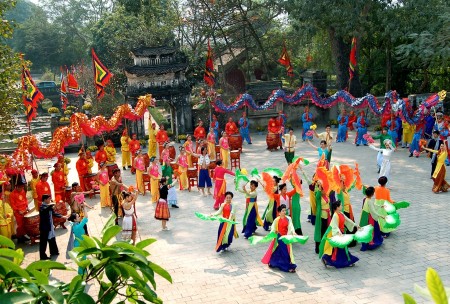On the Spring festival