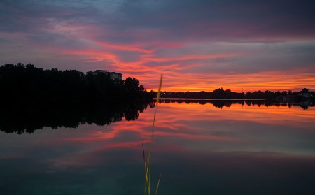 Fiery sky,Selangor.