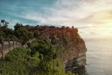 Steep Cliff at Uluwatu