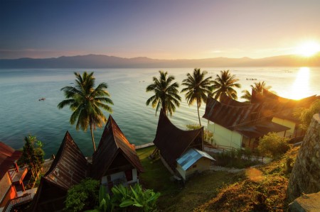 Toba Lake in the Morning