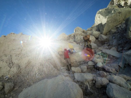 Sulfur miner