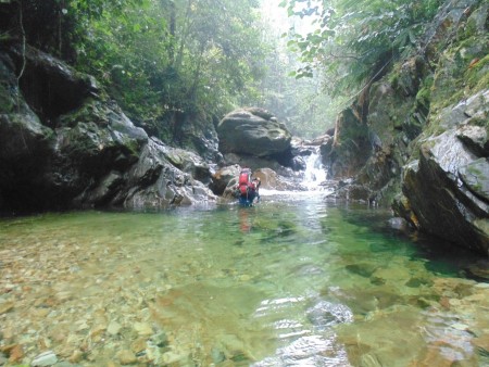 sungai yang belum tercemas